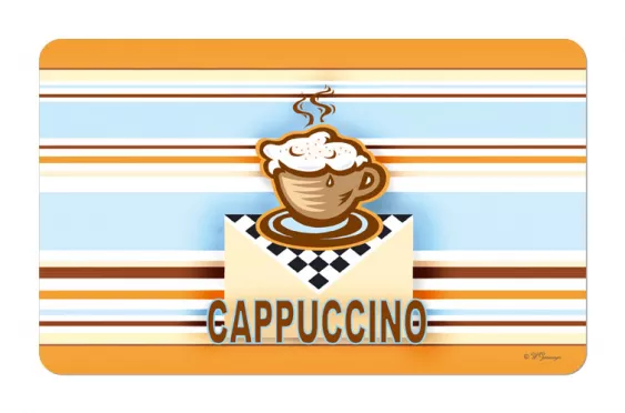 Frühstücksbrettchen Coffee Time - CAPPUCCINO