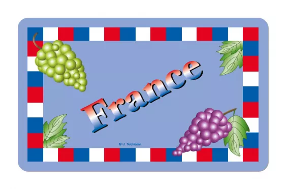 Frühstücksbrettchen Länder France