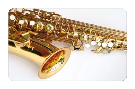 Frühstücksbrettchen Musik Saxophon