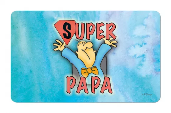 Frühstücksbrettchen Family Super Papa